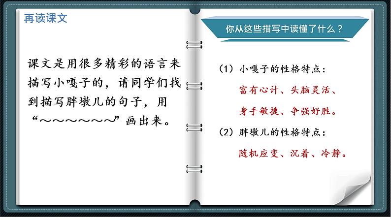 部编版五年级语文下册课件——13.人物描写一组第7页