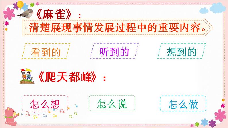 部编版语文四上  交流平台 初试身手  课件PPT+教案08