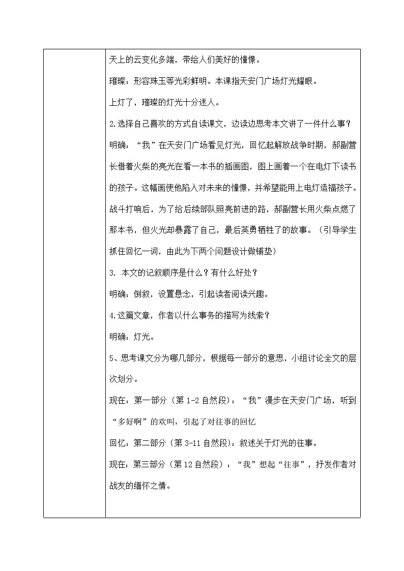 六年级上册《灯光》课件PPT+教案+练习（含音视频素材）03