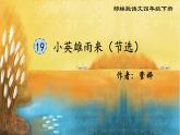 19《小英雄雨来(节选)》（课件）-2021-2022学年语文四年级下册