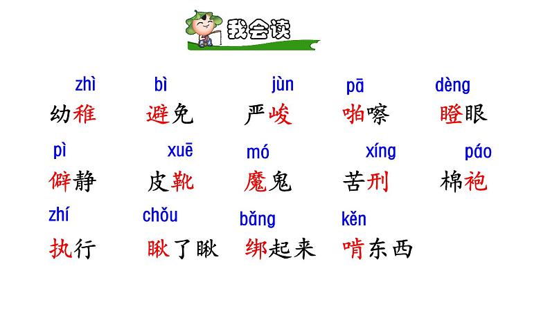 部编版六年级语文下册课件---11.十六年前的回忆06