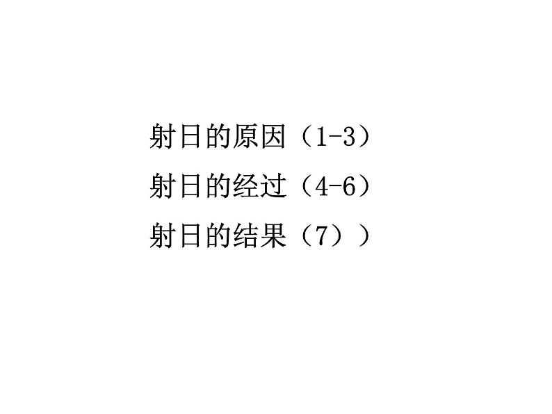 小学语文人教课标版（部编）二年级下册25羿射九日课件第4页