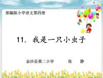 小学语文人教部编版二年级下册11 我是一只小虫子教课ppt课件