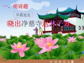 小学语文人教课标版（部编）二年级下册晓出净慈寺送林子方2课件