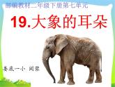 小学语文人教课标版（部编）二年级下册9大象的耳朵4课件