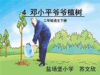 小学语文人教部编版二年级下册课文14 邓小平爷爷植树教课课件ppt