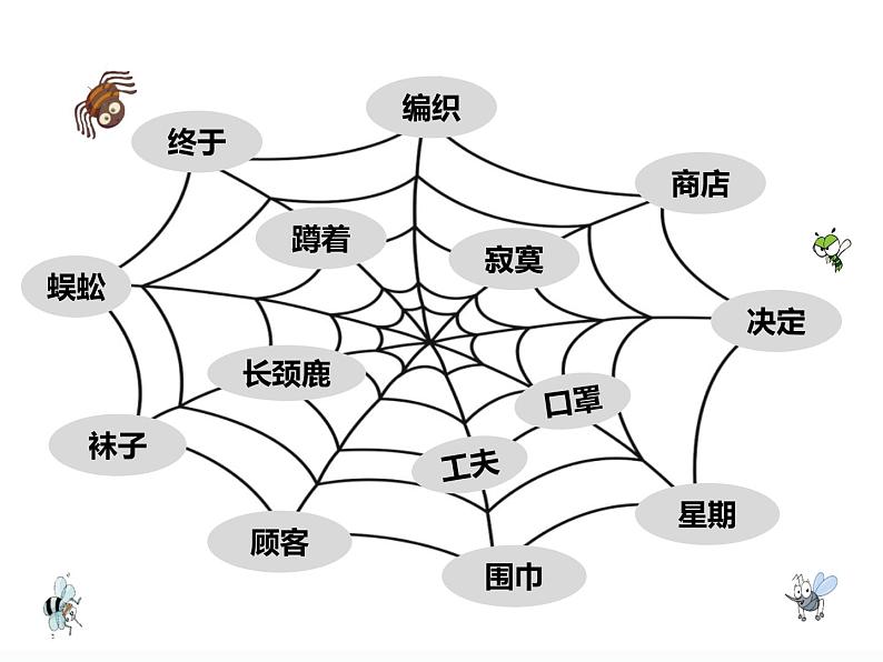 小学语文人教课标版（部编）二年级下册2蜘蛛开店2课件第3页