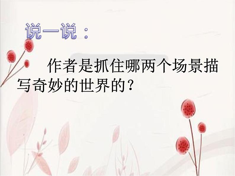 小学语文人教课标版（部编）三年级下册22我们奇妙的世界课件PPT03