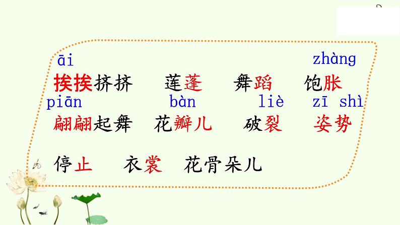 小学语文人教课标版（部编）三年级下册3荷花 1课件PPT04