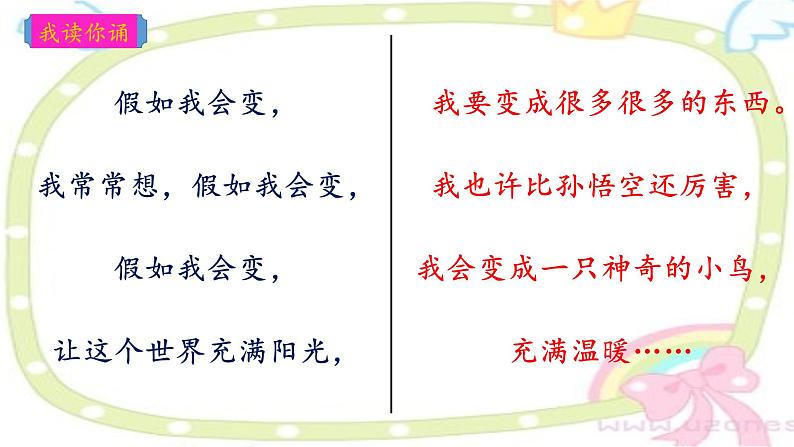 小学语文人教课标版（部编）三年级下册17我变成了一棵树 3课件PPT第2页