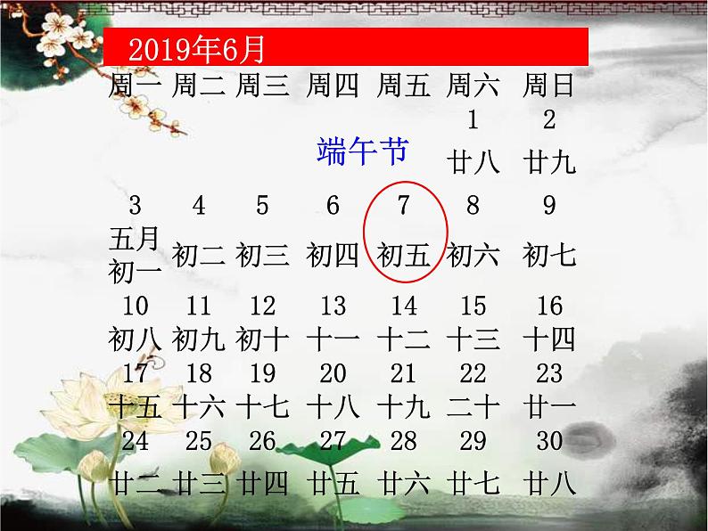 小学语文人教课标版（部编）三年级下册综合性学习：中华传统节日 3课件PPT第6页