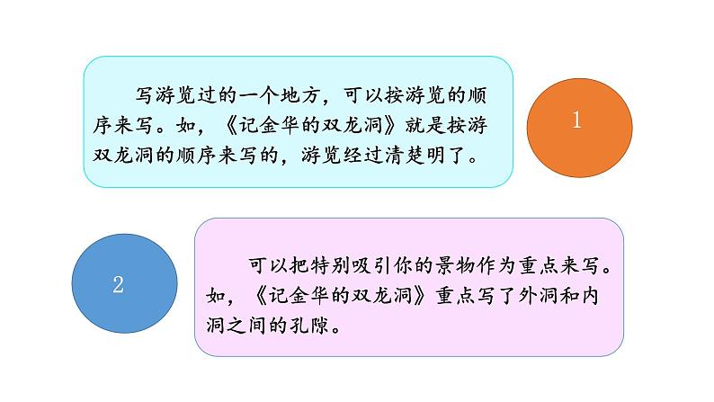 人教部编版四年级语文下册 第5单元 交流平台与习作例文 上课课件第8页