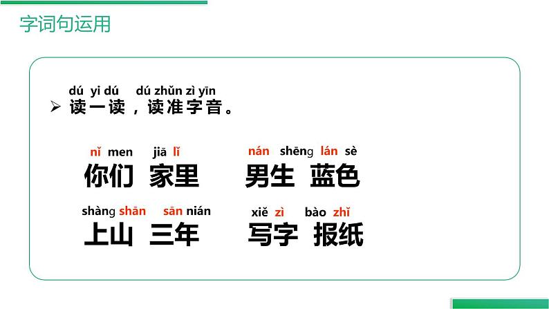 部编版语文一年级上册 《语文园地五》同步教学PPT课件04