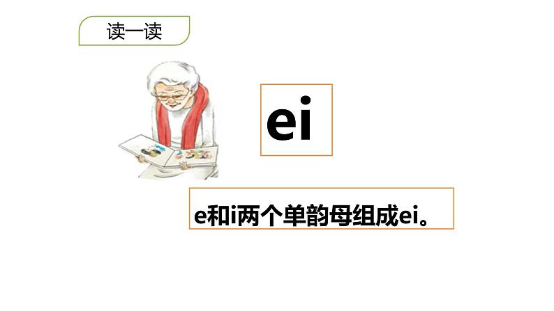 部编版语文一年级上册 汉语拼音 《 ai  ei  ui  》同步备课PPT课件06