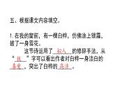 四年级下册语文作业课件-3.11白桦 部编版