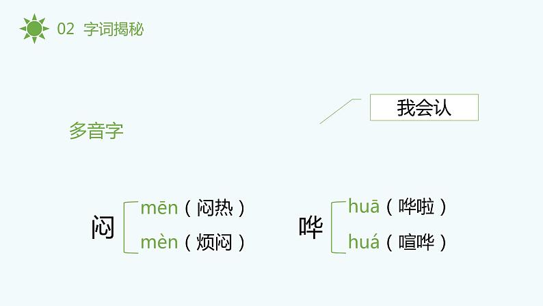 部编版语文一年级下册 课文：《要下雨了》 同步教学PPT课件07