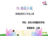 小学语文人教课标版（部编）三年级上册19 海滨小城《海滨小城》 课件