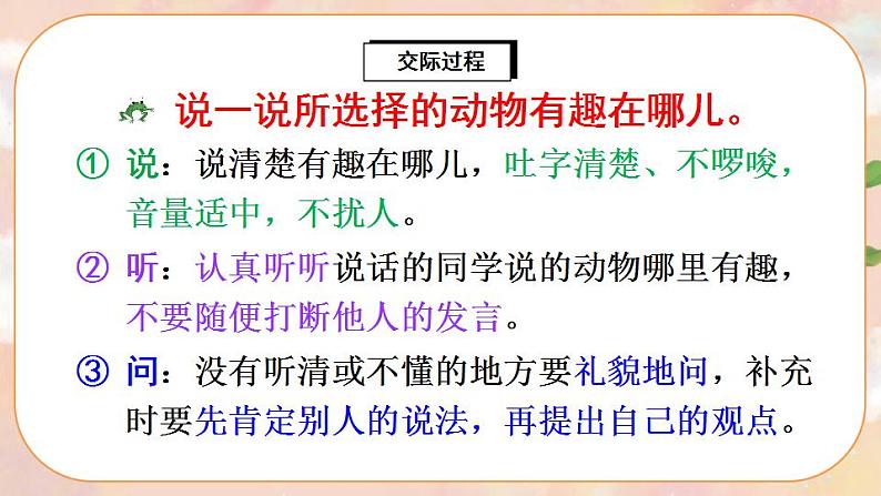 部编版语文二年级上册  口语交际：有趣的动物  课件PPT+教案06