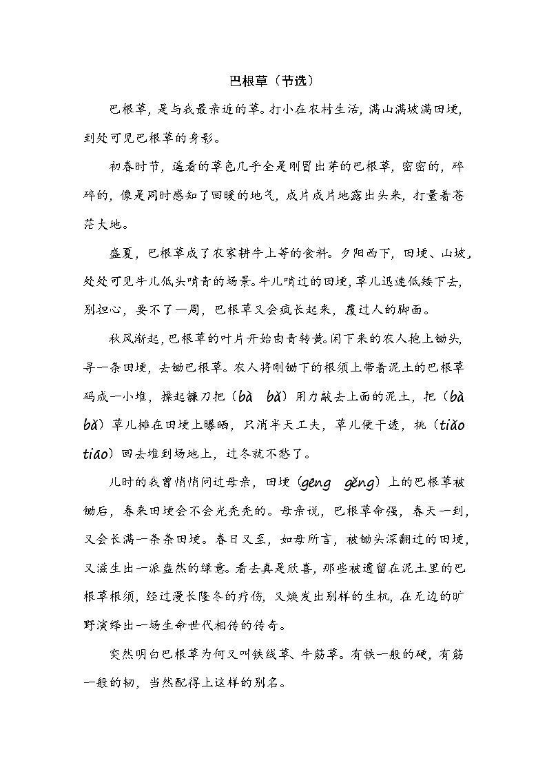 2022年部编版五年级上册语文2《落花生》 课件+重点讲解课件+练习含答案+音视频素材02