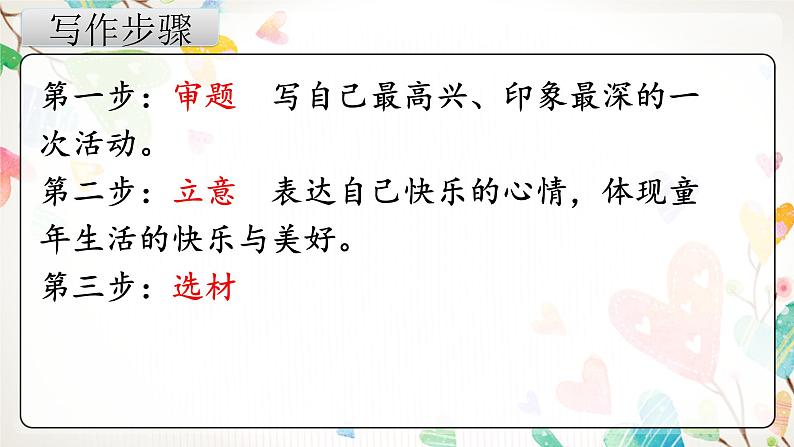 小学语文人教2011课标版（部编）三年级上册（2018年7月第1版）习作：那次玩得真高兴《那次玩得真高兴》ppt 优课课件02