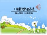 小学语文人教 （部编）二年级上册 植物妈妈有办法 课件