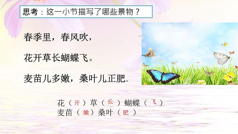 小学语文 人教2011课标版（部编） 二年级上册 识字： 4 田家四季歌 课件第3页