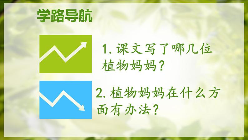 小学语文 人教2011课标版（部编） 二年级上册 课文 3植物妈妈有办法 课件04