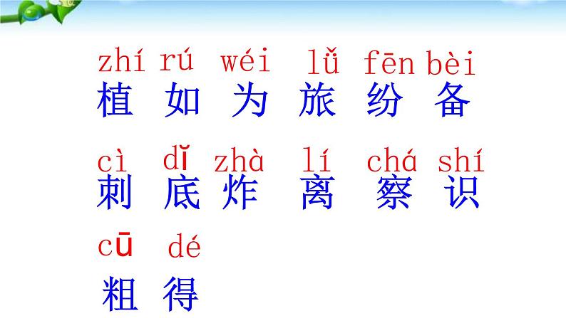 小学语文 人教2011课标版（部编） 二年级上册 植物妈妈有办法 (1) 课件04