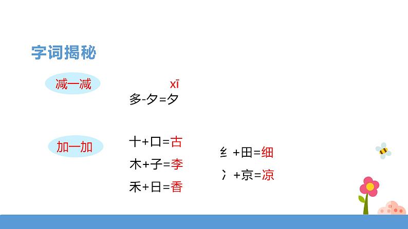 一年级下册 课件 识字二 《古对今》 小学语文人教部编版（五四制）（2022年）第7页