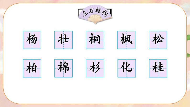 识字2《树之歌》课件PPT+生字课件+教案+音视频素材02