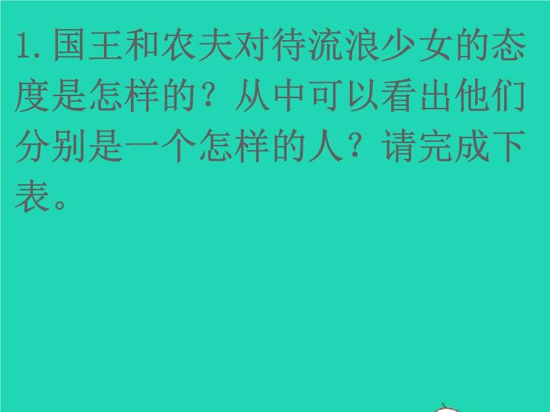 2022春四年级语文下册第八单元周末阅读提升七习题课件新人教版208