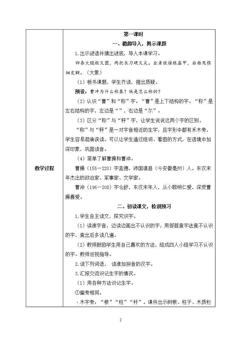4《曹冲称象》课件PPT+生字课件+教案+音视频素材02