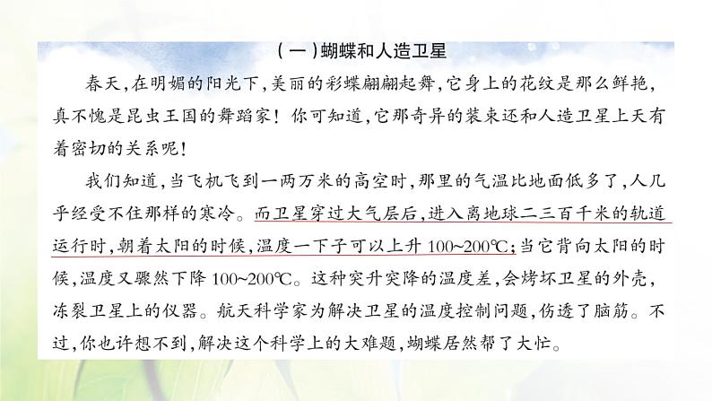 人教版语文四年级下册(部编版)第二单元作业PPT课件02