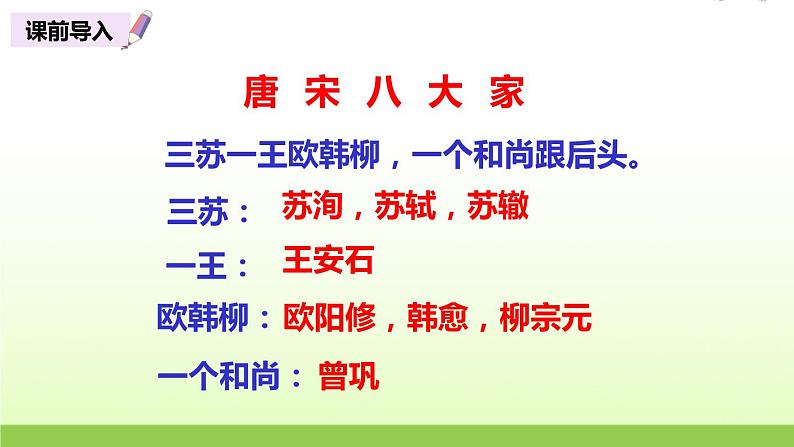 人教版语文六年级下册(部编版)6泊船瓜洲教学课件第1页