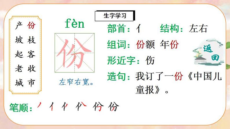 11《葡萄沟》课件PPT+生字课件+教案+音视频素材04