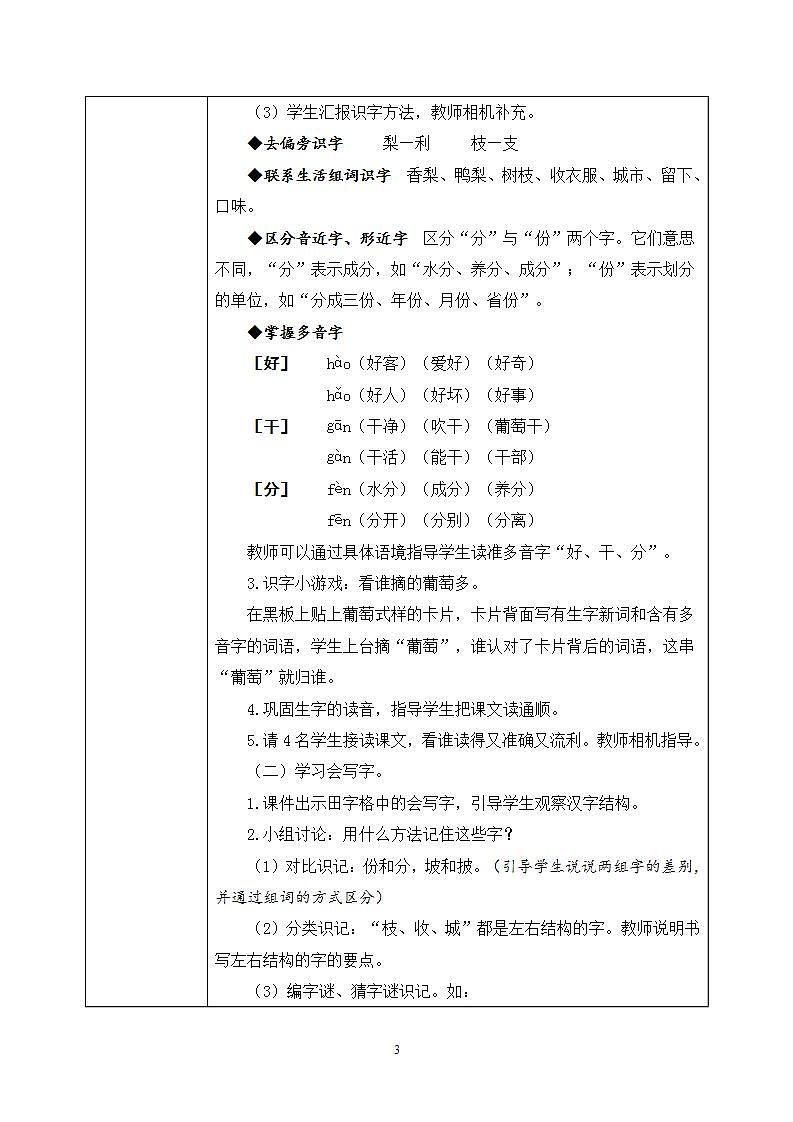 11《葡萄沟》课件PPT+生字课件+教案+音视频素材03