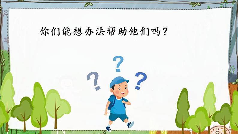 人教部编二年级语文下册   第六单元   17 要是你在野外迷了路  第一课时课件PPT第3页