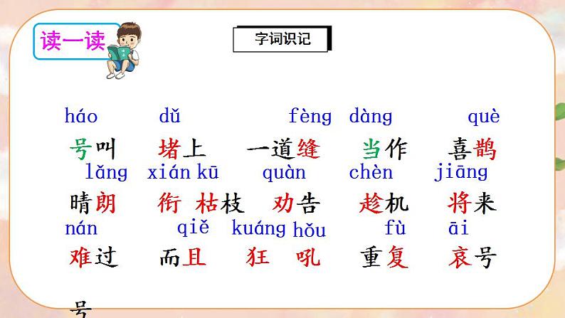 13《寒号鸟》课件PPT+生字课件+教案+音视频素材04