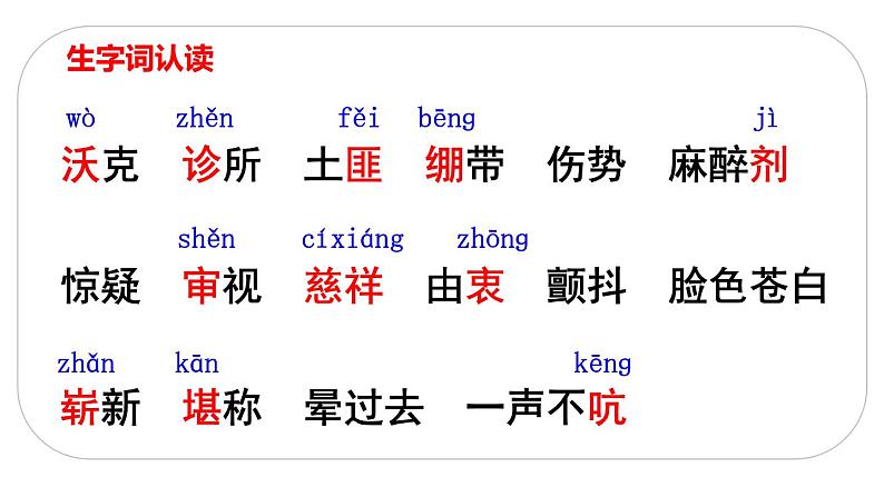 人教(部编)版语文五年级下册11.军神教学课件05