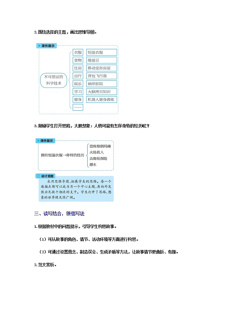 人教版语文六年级下册(部编版)习作五：插上科学的翅膀飞教案03