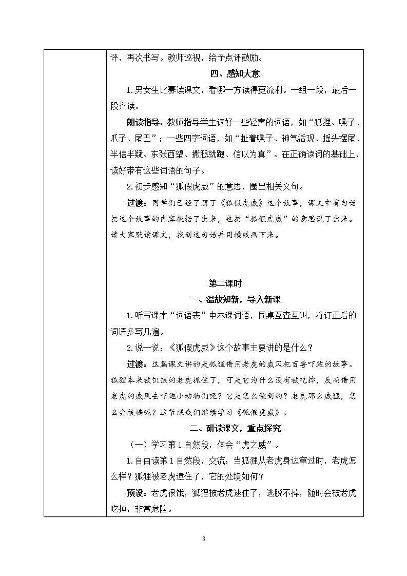 22《狐假虎威》课件PPT+生字课件+教案+音视频素材03