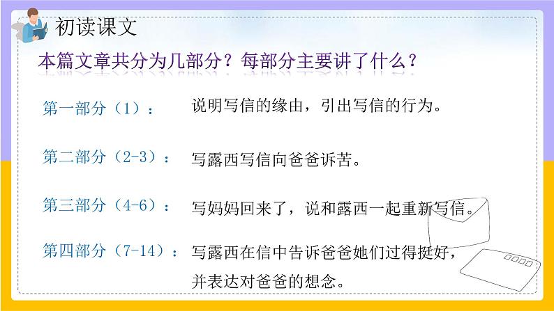 6.《一封信》第二课时 课件+教案+同步练习05