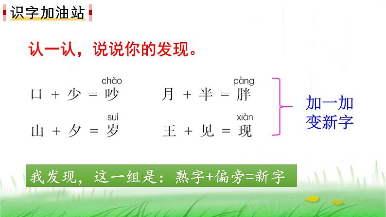 人教(部编)版语文一年级下册语文园地七教学课件02