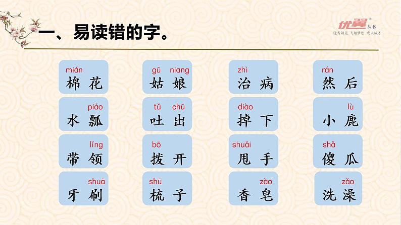 部编小学一年级语文下册（第八单元）复习课件第3页