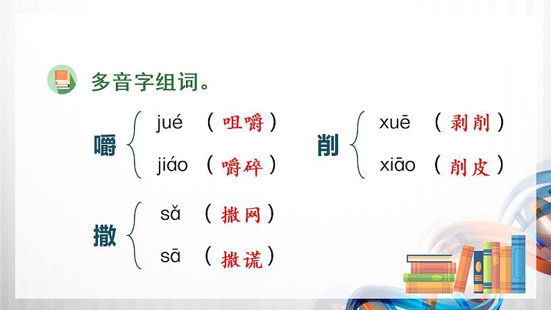 人教版统编教材六年级语文上册（第八单元）复习课件04