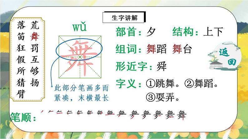 2《花的学校学》课件PPT+生字课件+教案+音视频素材06