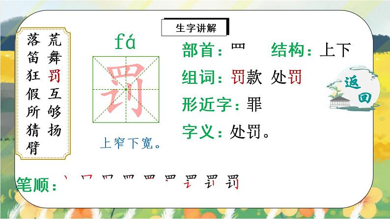 2《花的学校学》课件PPT+生字课件+教案+音视频素材08