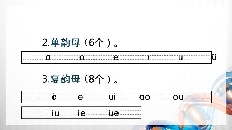 人教版统编教材一年级语文上册（第三单元）复习课件04