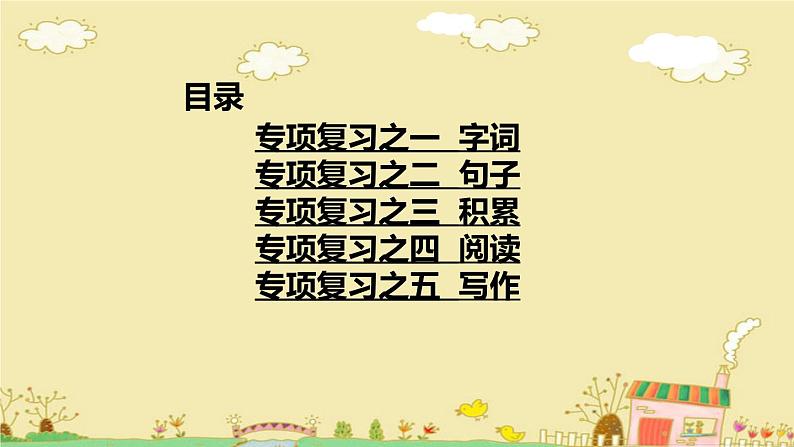 2021-2022年度小升初语文考点专项复习练习课件02