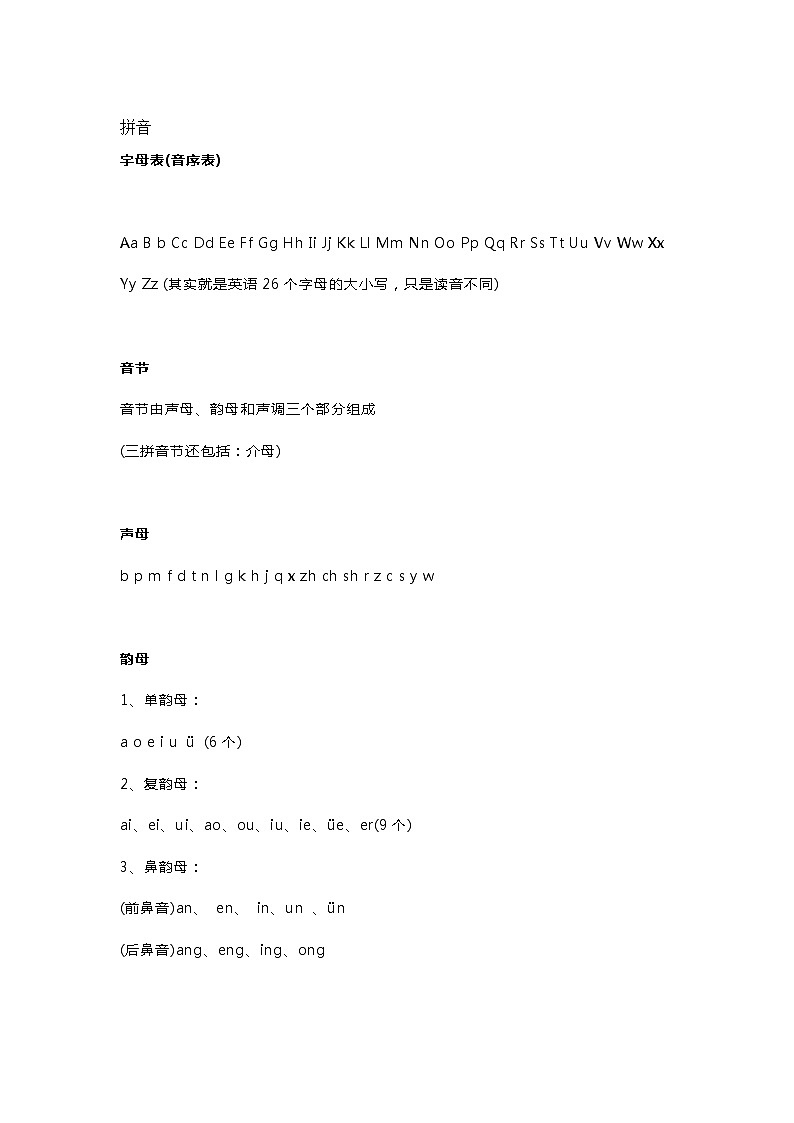 部编版小升初语文基础知识点梳理归纳总结第1页